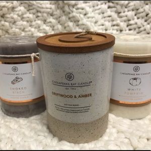 2 pillars 1 jar candle set | by CHESAPEAKE bay